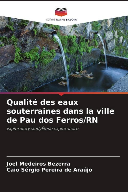 Produktbild: Qualit&eacute; des eaux souterraines dans la ville de Pau dos Ferros/RN
