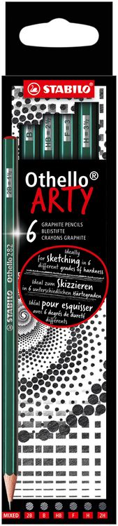 Produktbild: Bleistift STABILO&reg; Othello&reg; Etui ARTY (GEMISCHT)