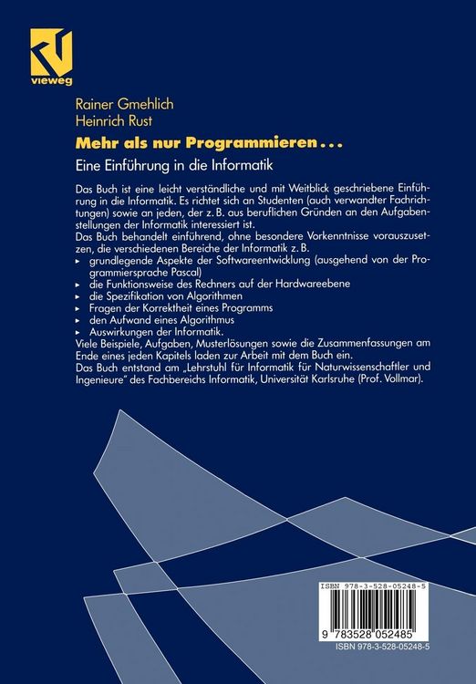 Produktbild: Mehr als nur Programmieren&hellip;