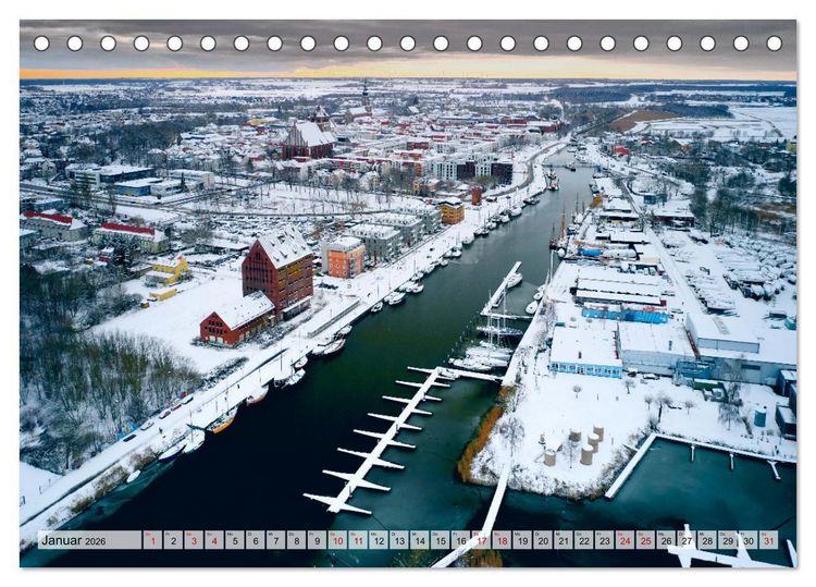 Produktbild: Vorpommern im Fokus (Tischkalender 2026 DIN A5 quer), CALVENDO Monatskalender