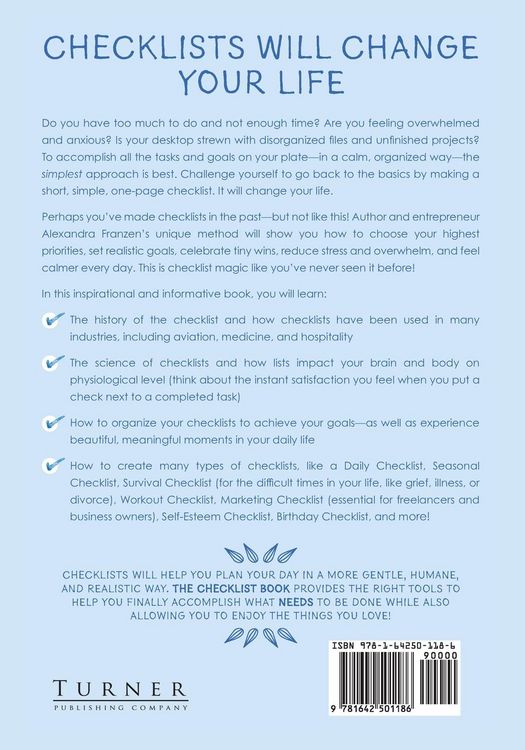 Produktbild: The Checklist Book