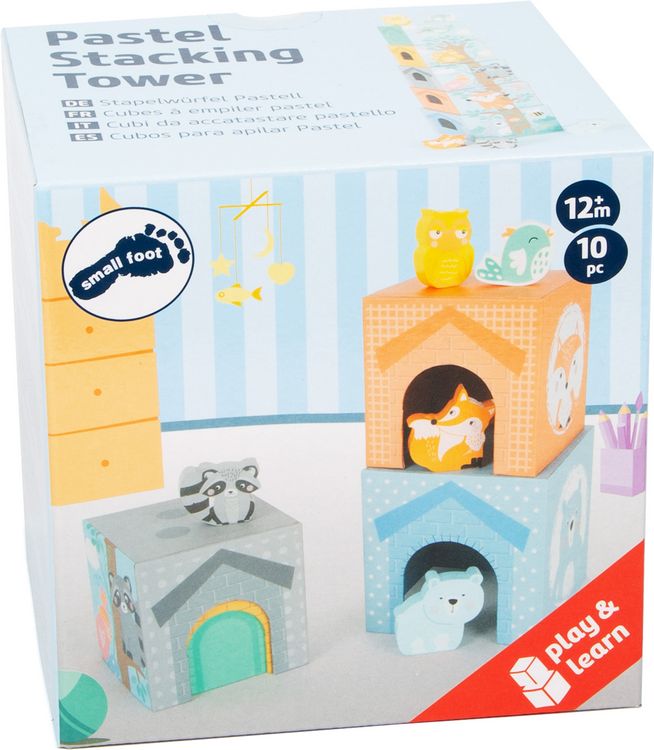 Produktbild: Stapelw&uuml;rfel Pastell