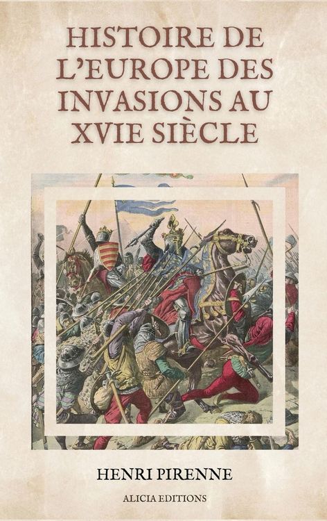 Produktbild: Histoire de l'Europe des invasions au XVIe si&egrave;cle