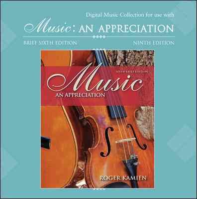 Produktbild: Digital Music and Opera Clips CD-ROM to Accompany Kamien's Music: An Appreciation and Music: An Appreciation Brief