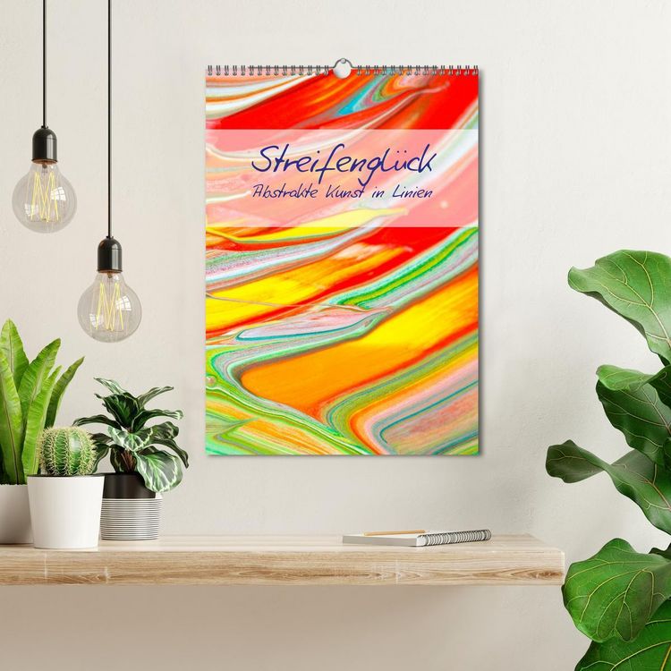 Produktbild: Streifengl&uuml;ck (Wandkalender 2026 DIN A3 hoch), CALVENDO Monatskalender