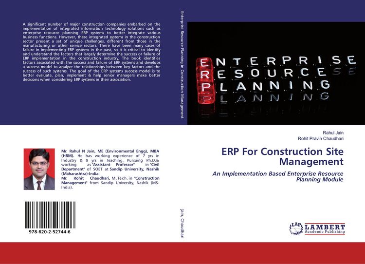 Produktbild: ERP For Construction Site Management