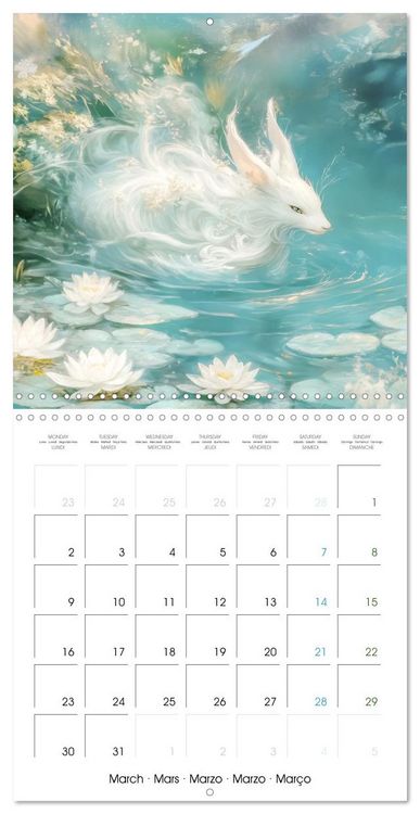 Produktbild: Soft and full of harmony - lightful (Wall Calendar 2026 12 &times; 12 Inch) CALVENDO 12 Month Wall Calendar