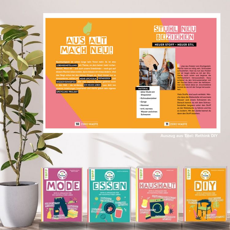Produktbild: Rethink Mode. Bewusst kleiden, sorgf&auml;ltig pflegen, stilvoll ausbessern.