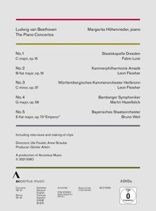 Produktbild: Beethoven Klavierkonzerte 1-5