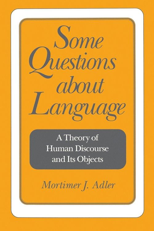 Produktbild: Some Questions about Language
