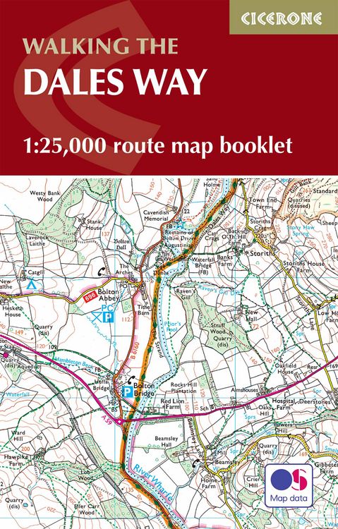 Produktbild: The Dales Way Map Booklet
