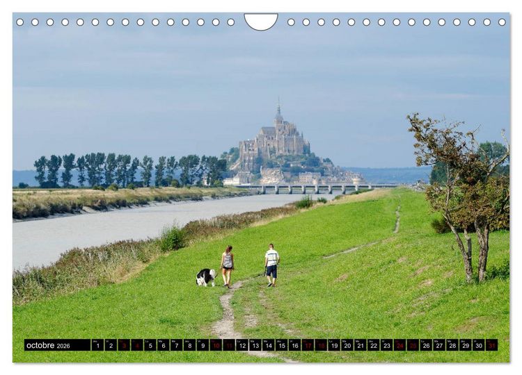 Produktbild: Mont Saint-Michel (Calendrier mural 2026 DIN A4 vertical), CALVENDO calendrier mensuel