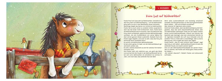 Produktbild: Flocke, das Weihnachtspony - Der r&auml;tselhafte Weihnachtsdieb