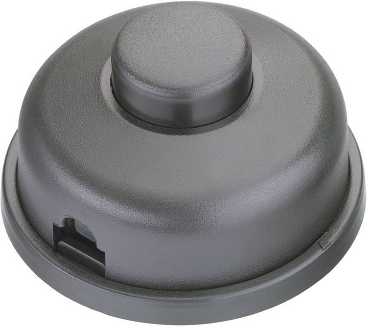 Produktbild: InterB&auml;r 8009-012.01 Tret-Serienschalter Schwarz 1 x Aus/Ein 2A 1St.
