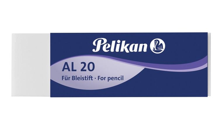 Produktbild: Pelikan Radierer AL20 aus Kunststof, 3er Set