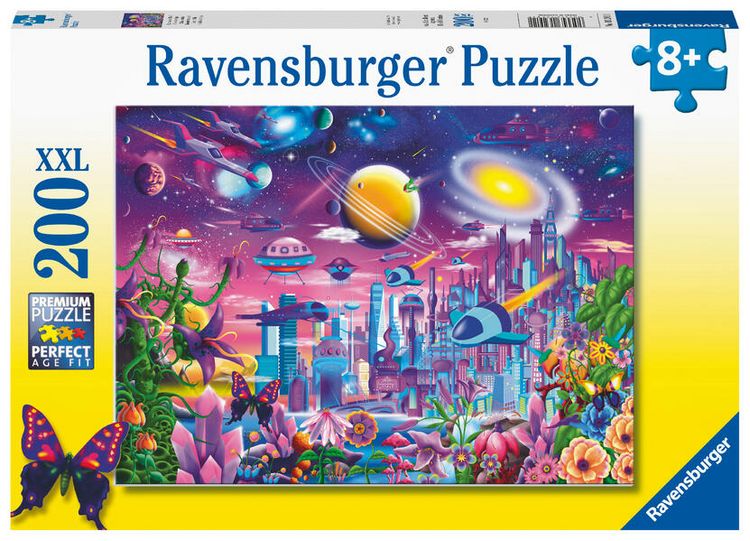 Produktbild: Ravensburger - Kosmische Stadt, 200 Teile