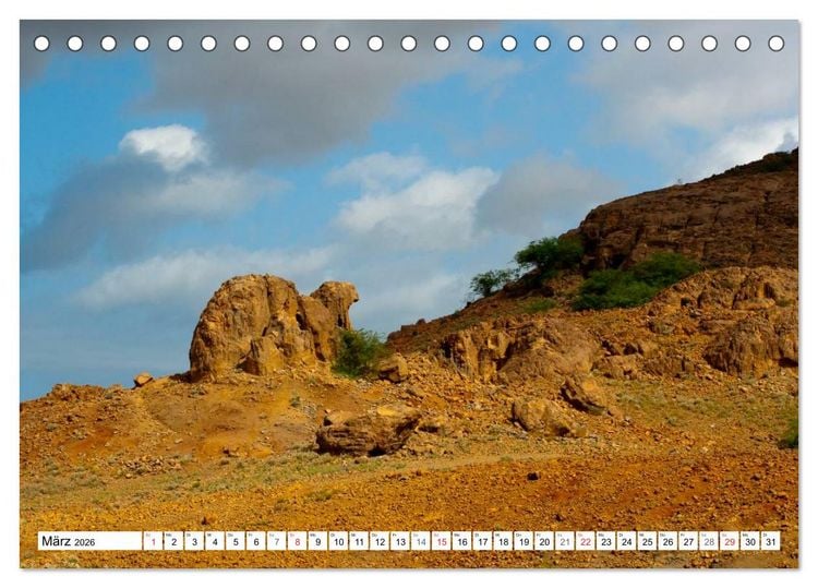 Produktbild: Boa Vista - Kapverden. Die Gem&uuml;tliche (Tischkalender 2026 DIN A5 quer), CALVENDO Monatskalender