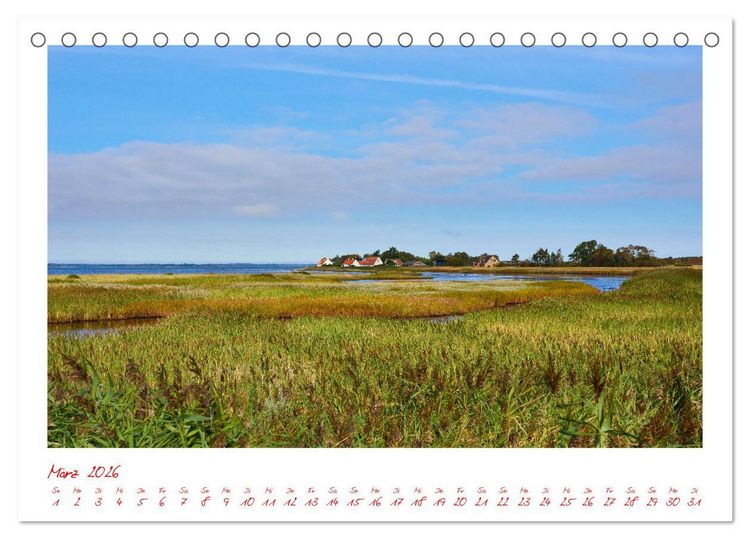 Produktbild: Aar&ouml; - Perle im kleinen Belt (Tischkalender 2026 DIN A5 quer), CALVENDO Monatskalender