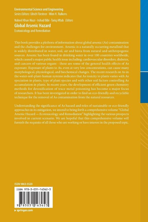 Produktbild: Global Arsenic Hazard