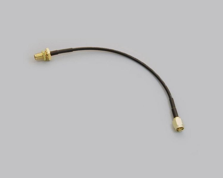 Produktbild: BKL Electronic 0409111 HF-Adapter SMA-Buchse - SMA-Stecker 30.00cm 1St.