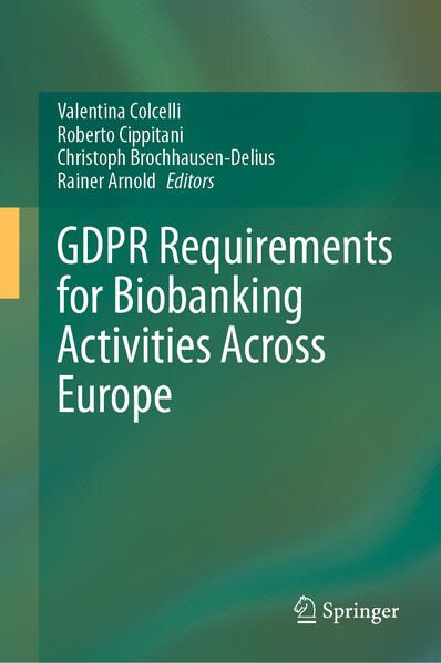 Produktbild: GDPR Requirements for Biobanking Activities Across Europe