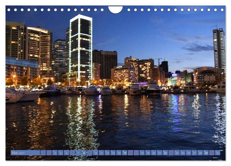 Produktbild: Beirut - auferstanden aus Ruinen (Wandkalender 2027 DIN A4 quer), CALVENDO Monatskalender