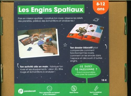 Produktbild: Les engins spatiaux : kit ludo-&eacute;ducatif 8-12 ans