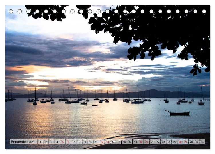 Produktbild: Brasilien - Von Rio nach Florian&oacute;polis (Tischkalender 2026 DIN A5 quer), CALVENDO Monatskalender