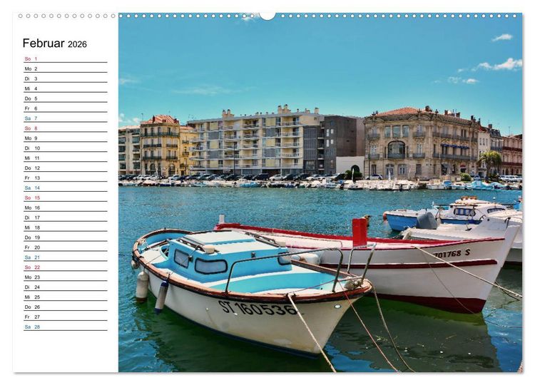 Produktbild: S&egrave;te - Das Venedig des Languedoc (Wandkalender 2026 DIN A2 quer), CALVENDO Monatskalender