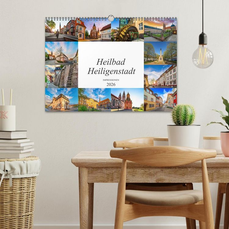 Produktbild: Heilbad Heiligenstadt Impressionen (Wandkalender 2026 DIN A3 quer), CALVENDO Monatskalender