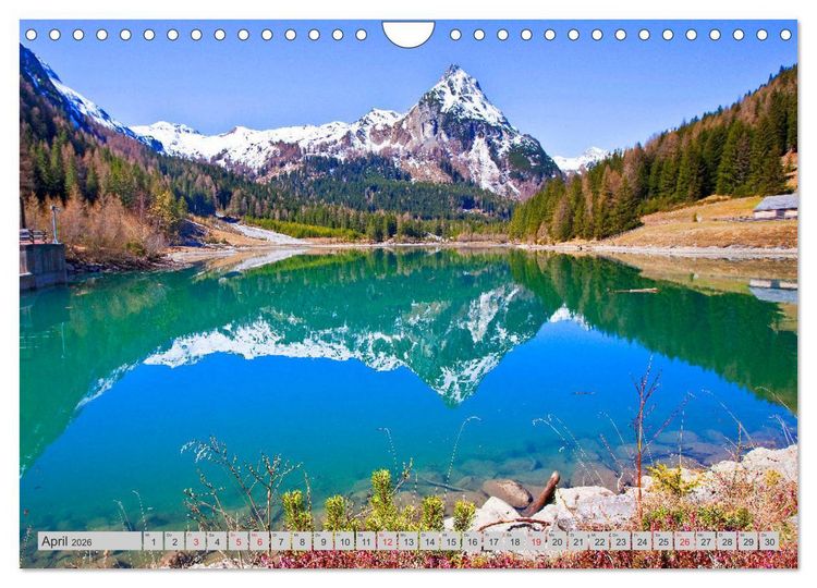 Produktbild: Naturpark Riedingtal (Wandkalender 2026 DIN A4 quer), CALVENDO Monatskalender