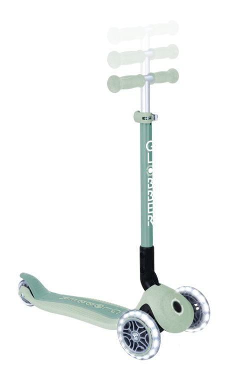 Produktbild: GLOBBER PRIMO FOLDABLE LIGHTS ECO pistaz