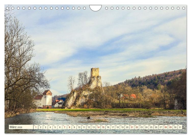 Produktbild: Impressionen aus dem Oberen Donautal (Wandkalender 2026 DIN A4 quer), CALVENDO Monatskalender