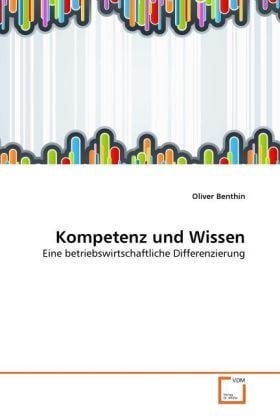 Produktbild: Benthin, O: Kompetenz und Wissen