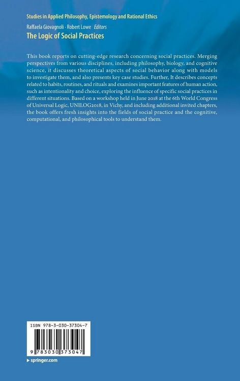 Produktbild: The Logic of Social Practices