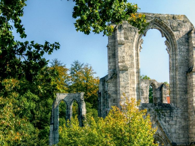 Produktbild: CALVENDO Puzzle Kloster Walkenried 1000 Teile Puzzle quer | 1000 Teile Lege-Gr&ouml;&szlig;e 64 &times; 48 cm Foto-Puzzle f&uuml;r gl&uuml;ckliche Stunden