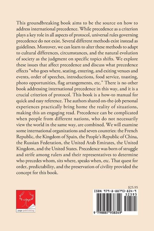 Produktbild: Precedence with a Purpose