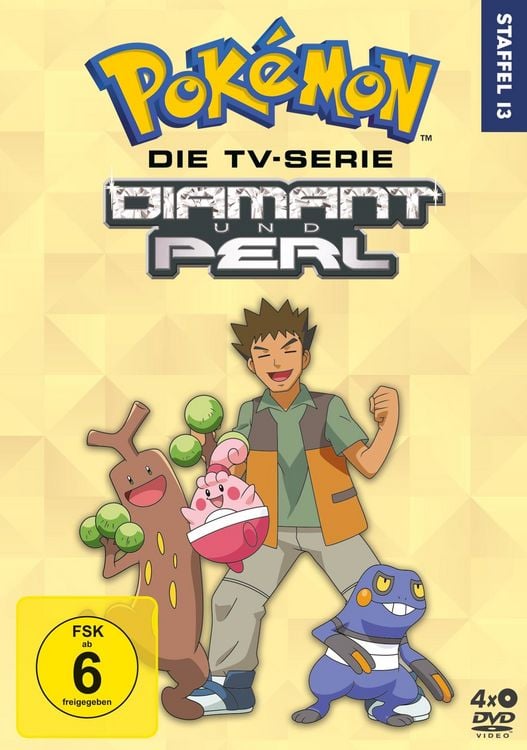 Produktbild: Pokémon - Die TV-Serie: Diamant und Perl - Staffel 13 [4 DVDs]