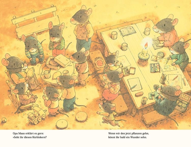 Produktbild: Familie Maus im Garten