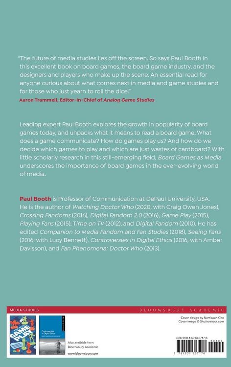 Produktbild: Board Games as Media
