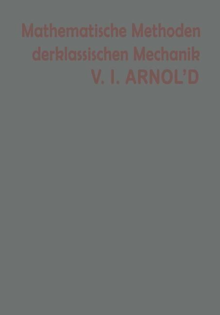 Produktbild: Mathematische Methoden der klassischen Mechanik
