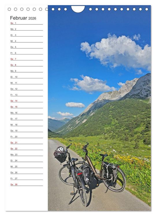 Produktbild: Auf dem Lechradweg - Zwischen Formarinsee und Landsberg am Lech (Wandkalender 2026 DIN A4 hoch), CALVENDO Monatskalender