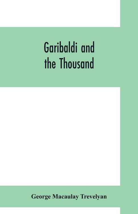 Produktbild: Garibaldi and the thousand