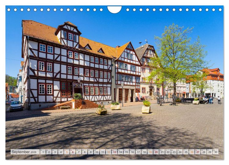 Produktbild: Rotenburg an der Fulda Impressionen (Wandkalender 2026 DIN A4 quer), CALVENDO Monatskalender
