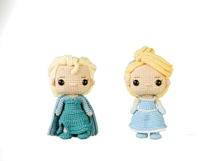 Produktbild: Funkogurumi Elsa. Das inoffizielle H&auml;kelset