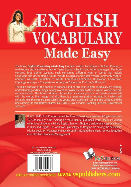 Produktbild: English Vocabulary Made Easy