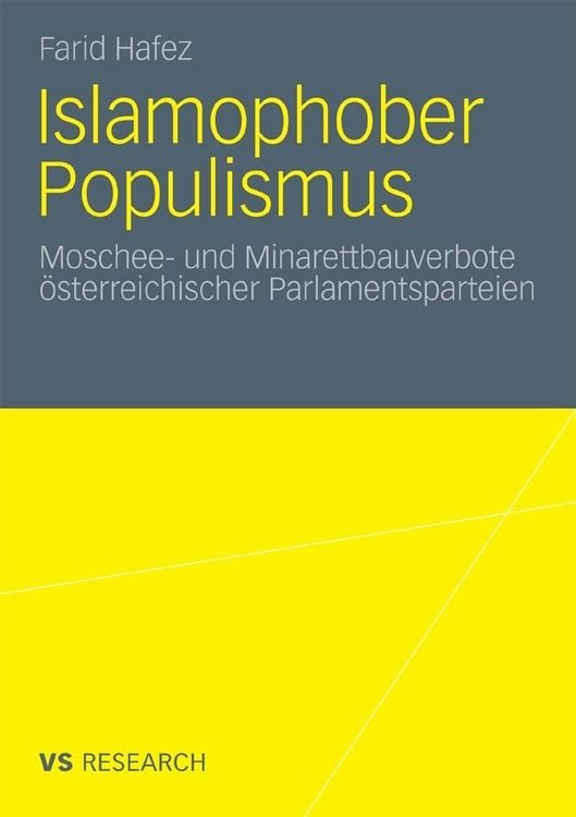 Produktbild: Islamophober Populismus