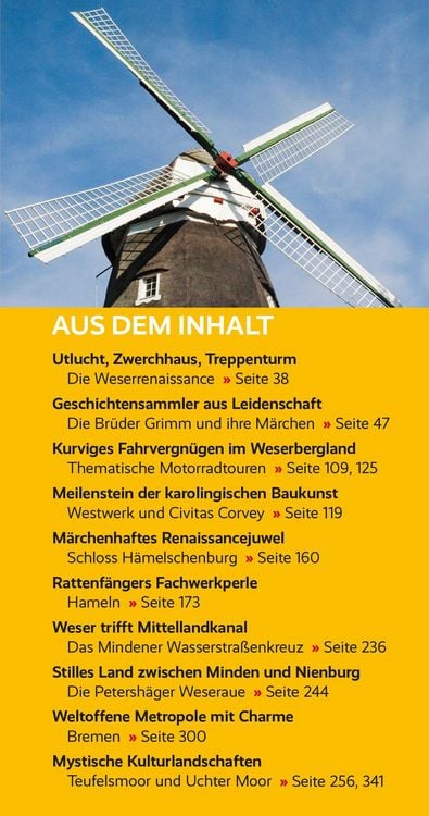 Produktbild: TRESCHER Reisef&uuml;hrer Weser
