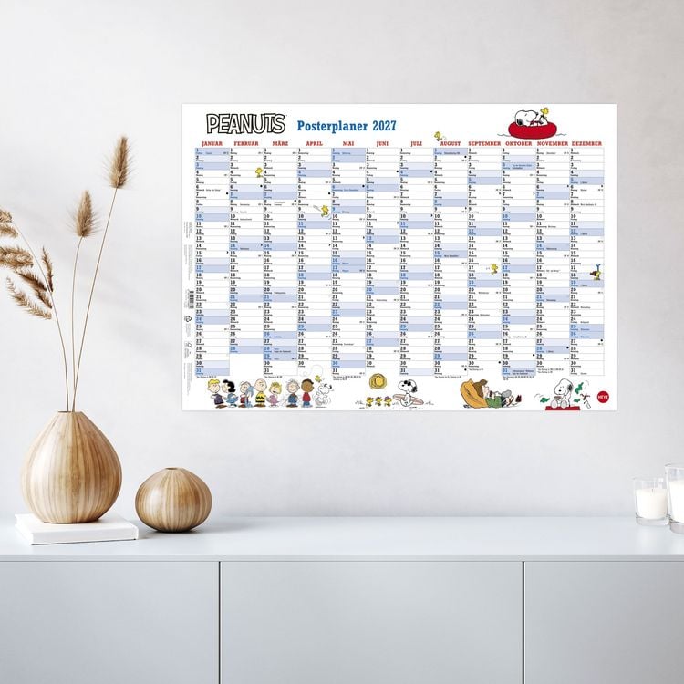 Produktbild: Peanuts Posterplaner 2027