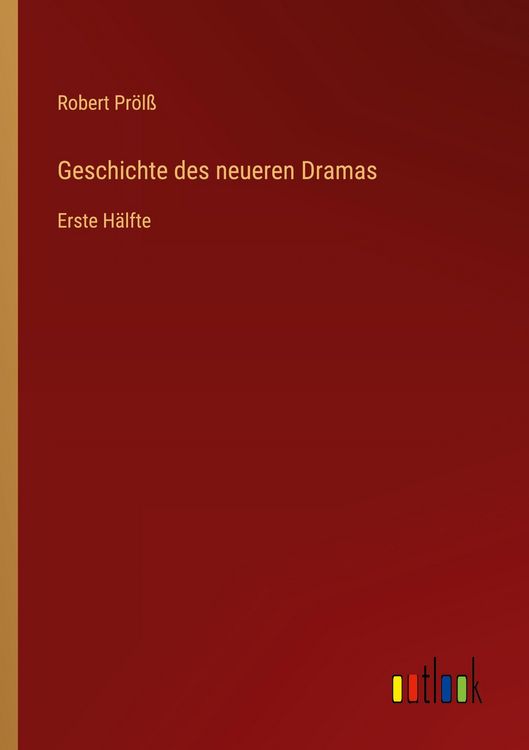 Produktbild: Geschichte des neueren Dramas